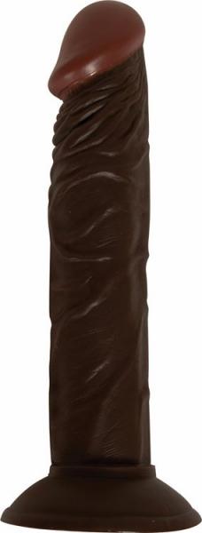 All American Whopper Vibrating 8 Inches Dildo Brown - Candysoyummy Adult Store