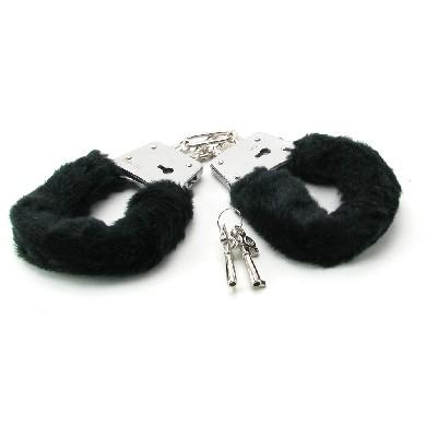 Fetish Fantasy Beginners Furry Cuffs Black