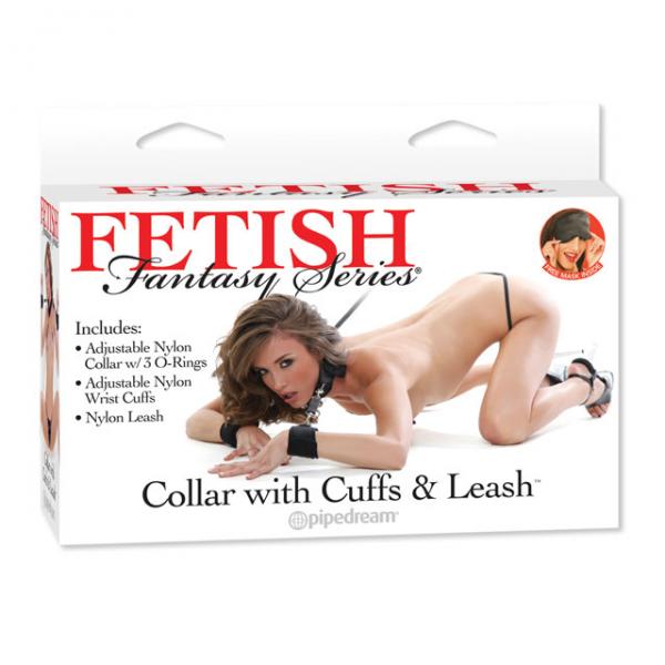 Fetish Fantasy Collar With Cuffs And Leash