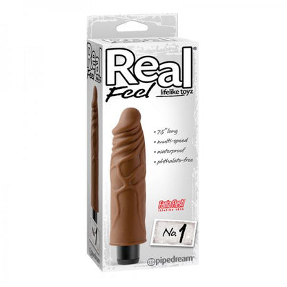 Real Feel Lifelike Toyz No. 1 Brown Vibrator