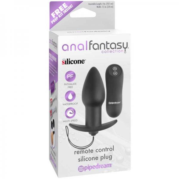 Anal Fantasy Remote Control Silicone Plug