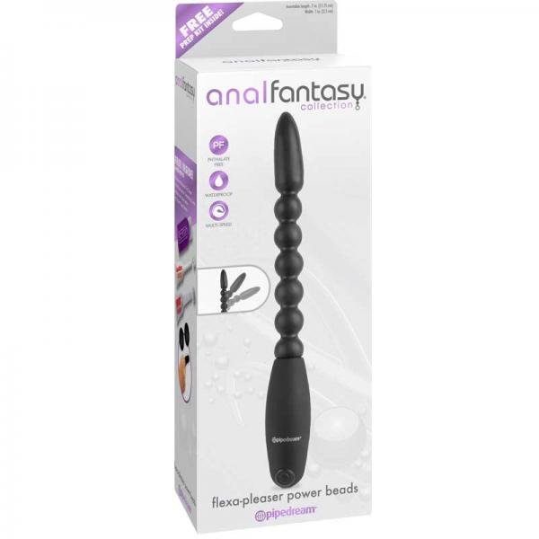 Anal Fantasy Flexa-Pleaser Power Beads Black - Candysoyummy Adult Entertainment Store