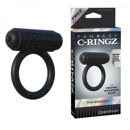 Fantasy C-Ringz The Wingman Black Cock Ring