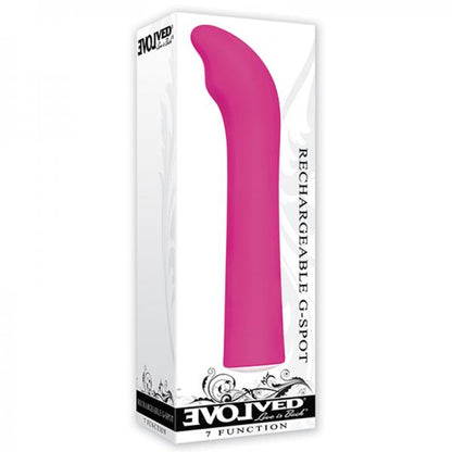 Rechargeable G-Spot 7 Function Pink Vibrator