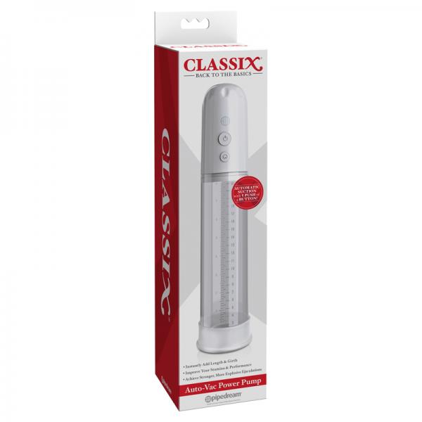 Classix Auto-vac Power Pump White