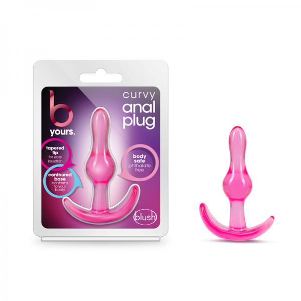 Yours Curvy Anal Plug Pink